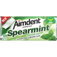 Aimdent Spearmint Sugar Free Chewing Gum - 18 Pcs image