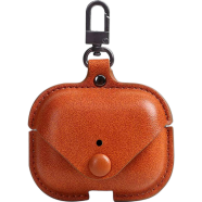 AirPods Pro Magnet Leather PU Case with Hook ForAir Pods Pro image