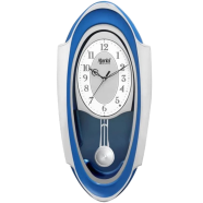 Ajanta Wall Clock – Classic Musical Pendulum Quartz Wall Clock 1627 – Blue image