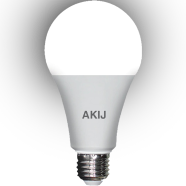 Akij B22 DL Super Bright AC LED Bulb 9W Pin image