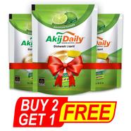 Akij Daily Liquid Dishwash Refill (BUY 2 GET 1 FREE) image