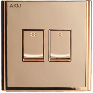 Akij Innova 2 Gang 2 Way Switch image