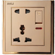 Akij Innova Multi Socket With Switch, 13A image