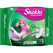 Akij Shokhi Sanitary Napkin Panty-15 Pcs image