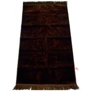 Al-Arabia One Color No Design Jaynamaz (জায়নামাজ) - Coffee Color