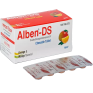 Alben DS 400 mg Chewable Tablet 10's Strip image
