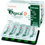 Algecal D500 mg Plus 200 IU Tablet image