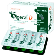 Algecal D 500 Mg, 200 Iu Tablet 10'S Strip icon