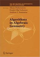 Algorithms in Algebraic Geometry image