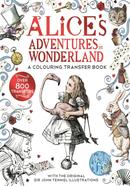 Alice’s adventures in Wonderland: A Colouring Transfer Book image