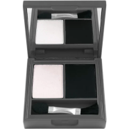 Alix Avien Duo Eyeshadow – Multiple Shades (201) Pearly White and Black Velvet image