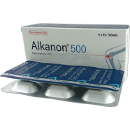 Alkanon 500 mg Tablet 6's Strip image