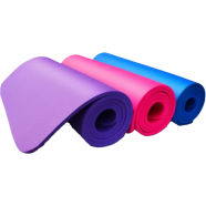 Alkaso Sports Friendly Yoga Mat 3 Feet by 6 Feet 8mm image
