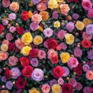 All Season Mixed Color Rose Flower - 30 Pcs Seeds image