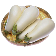 All Season White Eggplant - 10 Pcs Seeds image
