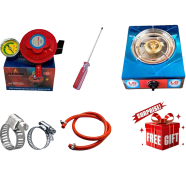 All Time LG Single Gas Stove Combo with Gas Safety Regulator image