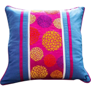 Allora Embroidered Cushion Cover image