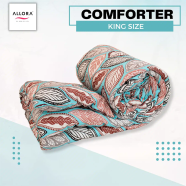 Allora Fallen Leaves Print Comforter image