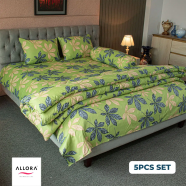 Allora Leafscape Comforter Bedding - 5Pcs image