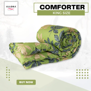 Allora Leafscape Printed Comforter image