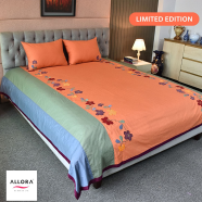 Allora Meadow Embroidered Bed Sheet image