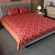 Allora Pattern Printed Bed sheet image