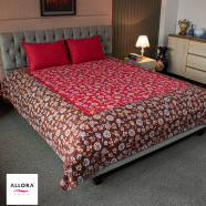 Allora Screen Print Bed Sheet image