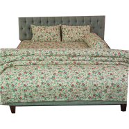 Allora Spring Serenity Comforter Bedding Set – Green (5Pcs) image