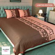 Allora Twilight Appliqué Bed Sheet image