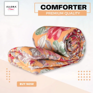 Allora Watercolour Flora Comforter image