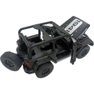 Alloy Die Cast Metal Rubicon Jeep 1 32 Toy Car Pull Back With Realistic Design 1Pcs image