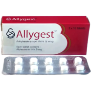 Allygest 5 mg Tablet 10's Strip image