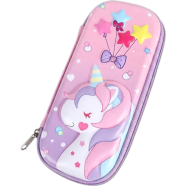 Alpha 3D Hard Shell Pencil Box Unicorn image
