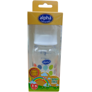Alpha Baby Bottle Regular Neck - 3 To 6 Month image