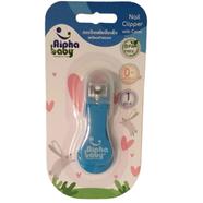 Alpha Baby Nail Clipper with Cover - Blue - AB-515001BC(WC)