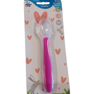 Alpha Baby Silicone Spoon 1 Pcs - Pink - AB-211001BC