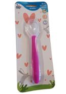 Alpha Baby Silicone Spoon 1 Pcs - Pink image