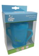 Alpha Baby Spill-Proof Cup Mum Pot - Blue image