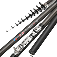 Alpha Carbon Short Section Dual Purpose Rock Fishing Rod image
