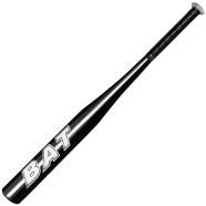 Baseball Bat (Black) - 32 Inch image