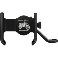 Aluminum Alloy Mount Mobile Phone Holder For Motorcycle Bicycle Shockproof Fixed Navigation Bracket Phone Accessories image