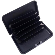 Aluminum Credit Card Holder Secure Metal Wallet and Card Protector for Men and Women - Multicolor icon