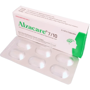 Alzacare 7 mg, 10 mg Capsule (Extended Release) 6's Strip image