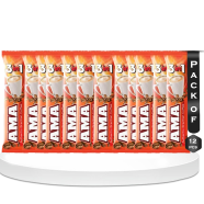 Ama 3 In 1 Authentic Brazilian Coffee Pouch Pack 12 Sticks 180 gm image