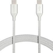 Amazon Basics Double Braided Nylon USB Type-C to Type-C 2.0 Cable image