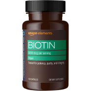 Amazon Elements Biotin Capsules 130Pcs image