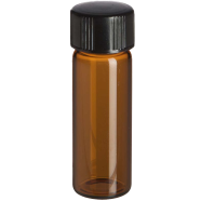 Amber Glass Vial 12mL with Screw Cap image