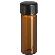 Amber Glass Vial 4mL with Screw Cap image