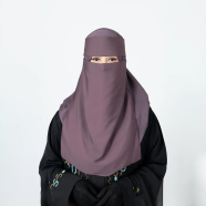 Ameera Foodie Niqab | Deep Mocha image