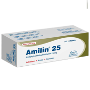 Amilin 25 mg Tablet 14's Strip image
